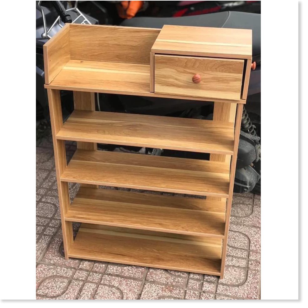Kệ giày gỗ 5 tầng đựng giày dép tiện ích