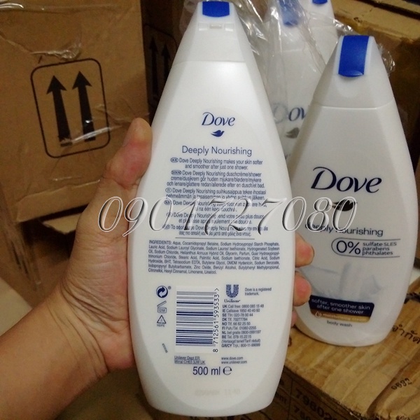 Sữa Tắm Dove deep nourishing 500ml - Đức