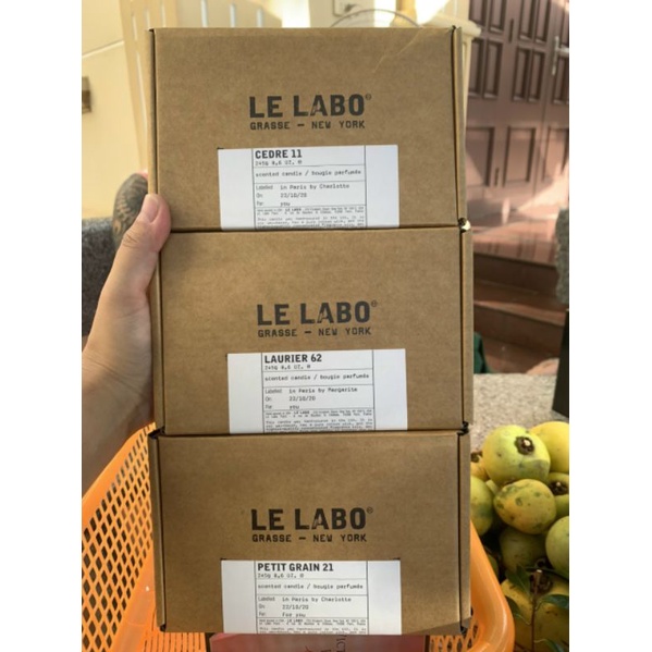 💎[ CHÍNH HÃNG ](authentic) (New) Nến thơm le labo 11 62 21💯