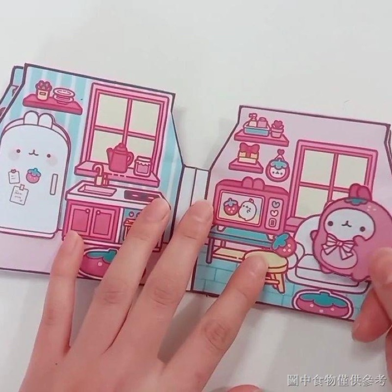|SQUISHY GIẤY HANDMADE| Squishy giấy ngôi nhà sữa màu hồng