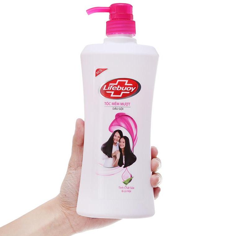 Dầu gội Lifebuoy tóc mềm mượt 640g