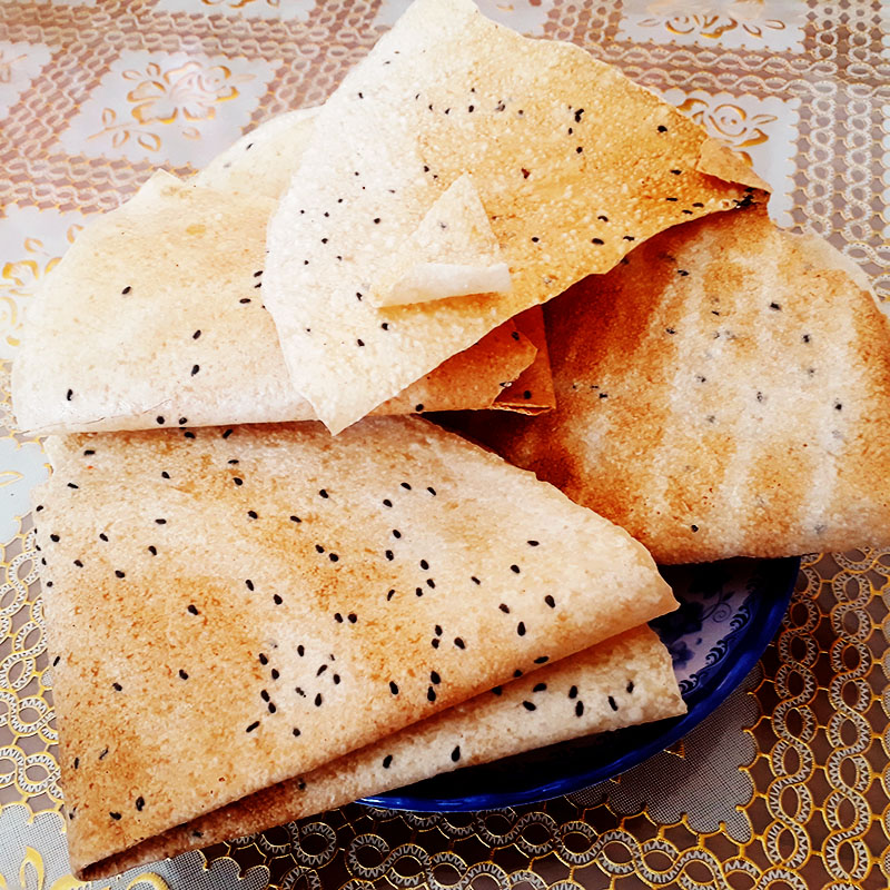 20 cái Bánh tráng dừa đặc sản Bến Tre