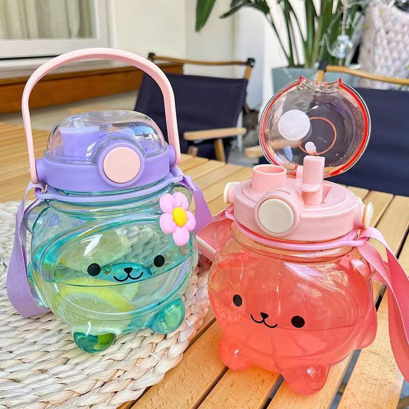 Bình Đựng Nước Hình Gấu Dễ Thương 1000ml Cho Bé