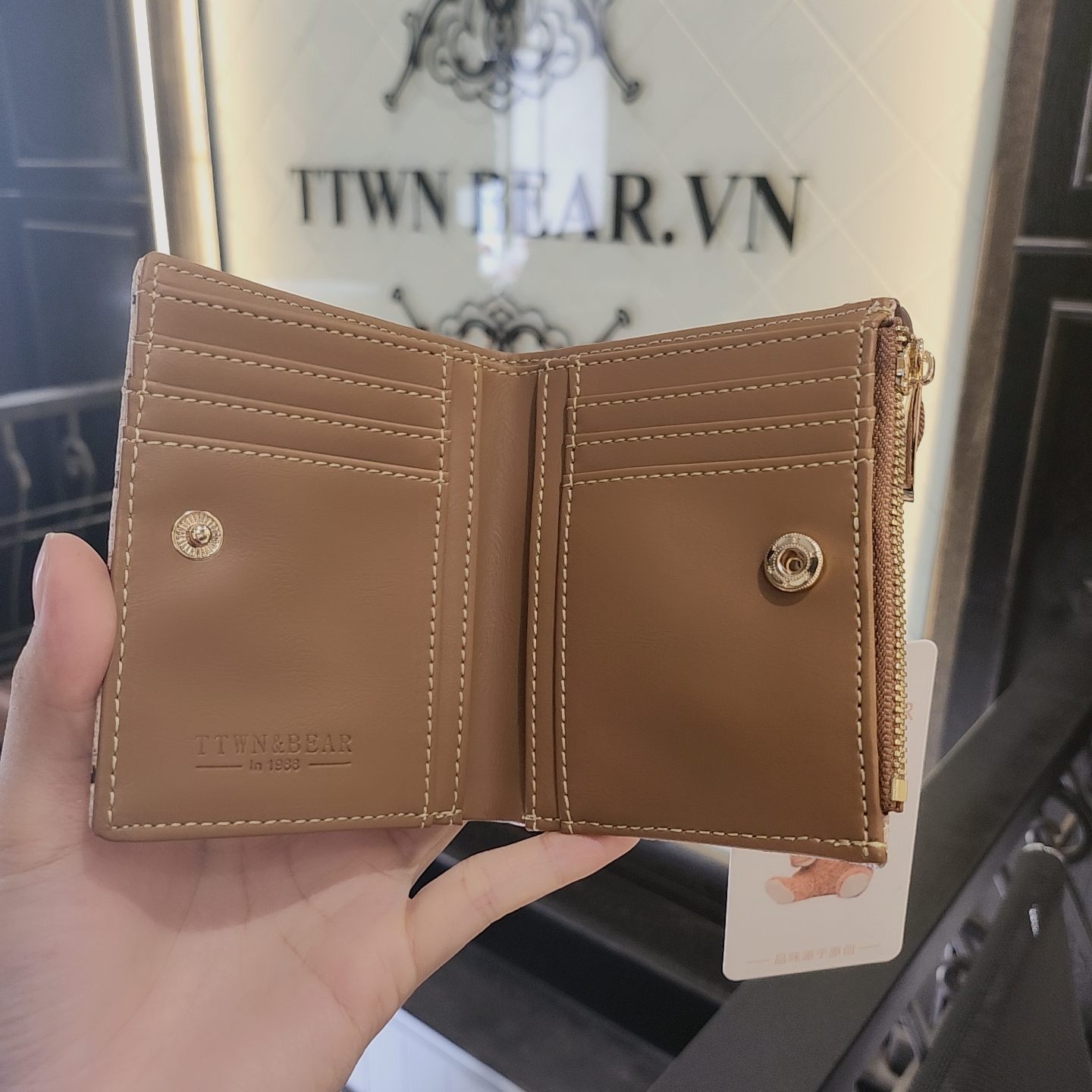 Ví gập TTWN BEAR TT2412