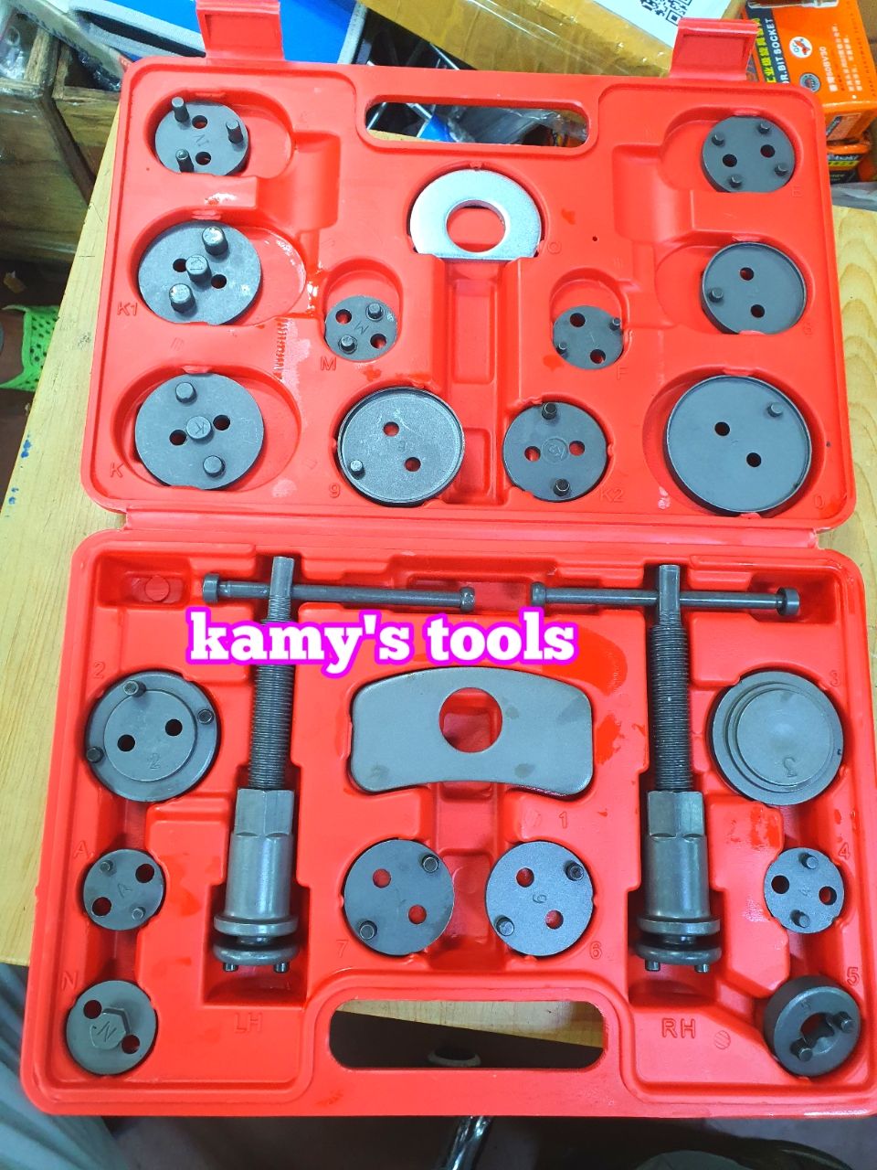 [HCM]Bộ cảo vam ép piston phanh thắng đĩa 22 chi tiết