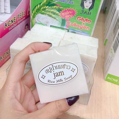 Xà phòng gạo collagen lốc 12 bánh