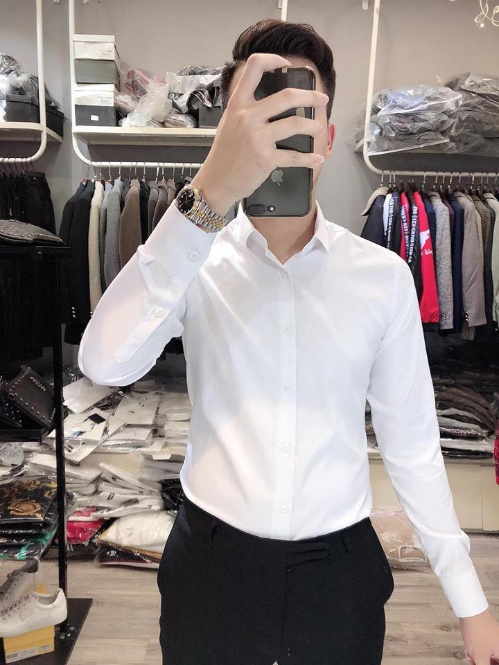 [HCM]ÁO SƠ MI NAM TRƠN CÔNG SỞ CỰC HOT