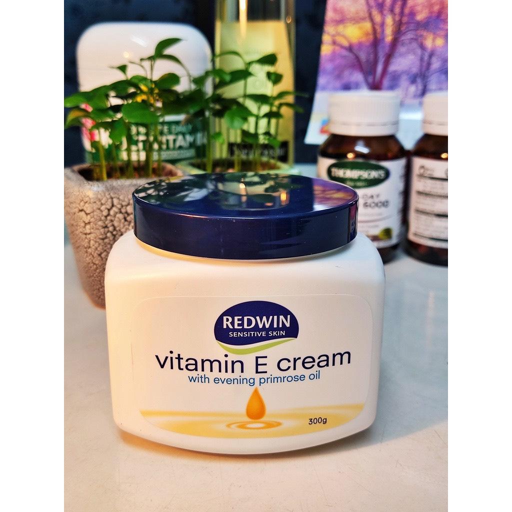 Kem dưỡng da vitamin E Redwin Cream (hũ 300gr) Úc