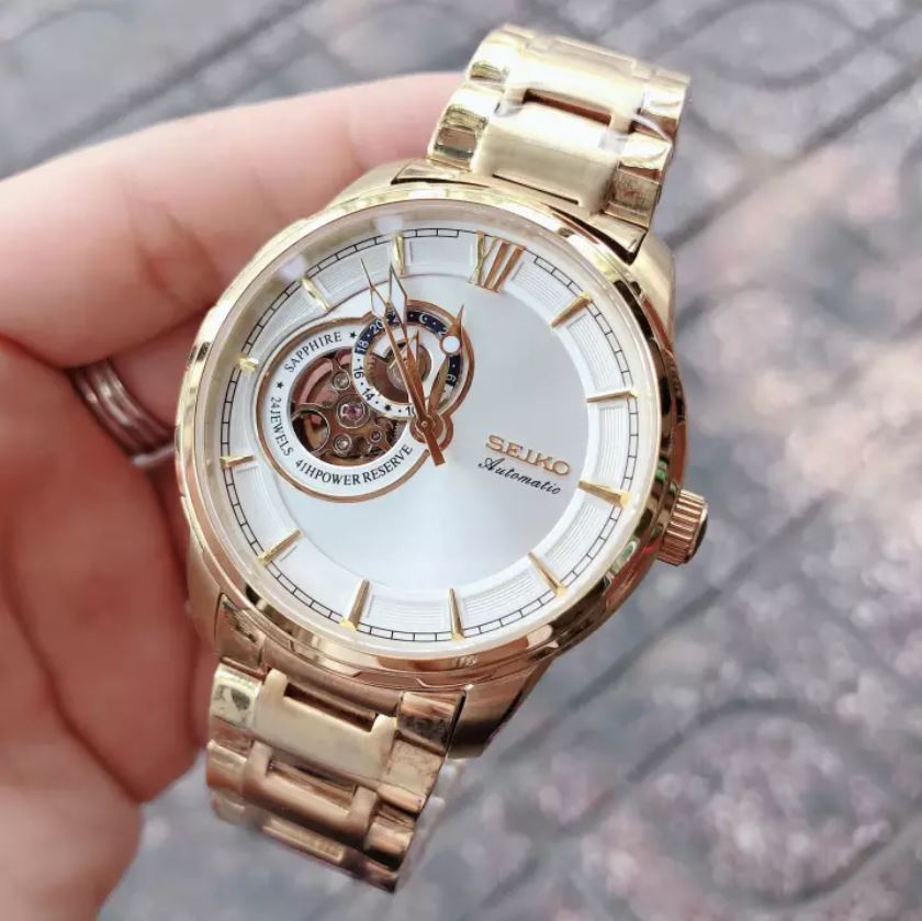{ ĐỒNG HỒ BẢO TÍN SHOP SỊN } Đồng Hồ Cơ Nam Seiko Automatic - Bào Hành 12 Tháng { GIAN BÁN BUÔN ORIENT SK SEIKO PATEK }