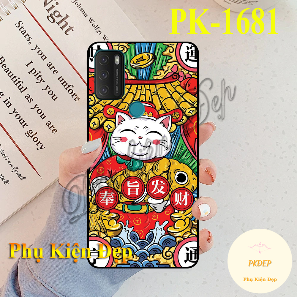 Ốp lưng Vsmart Star 5 dẻo đen in hình 12 Con Giáp