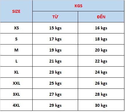 Quần short jean giả váy bé gái (16kg-30kg)