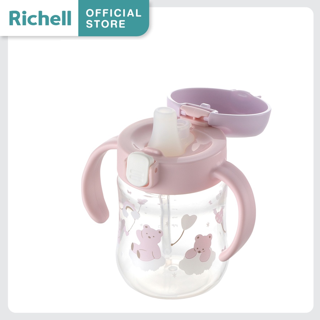 Bình tập uống RICHELL TLI bước 1 200ml | Baby