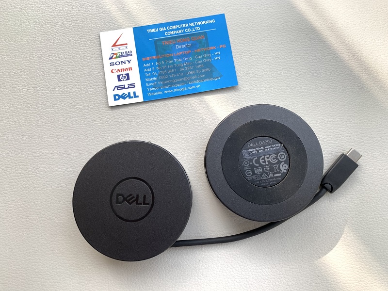 Bộ Chuyển Đổi Dell DA300 USB Type-C 1 Ra 6 Cao Cấp