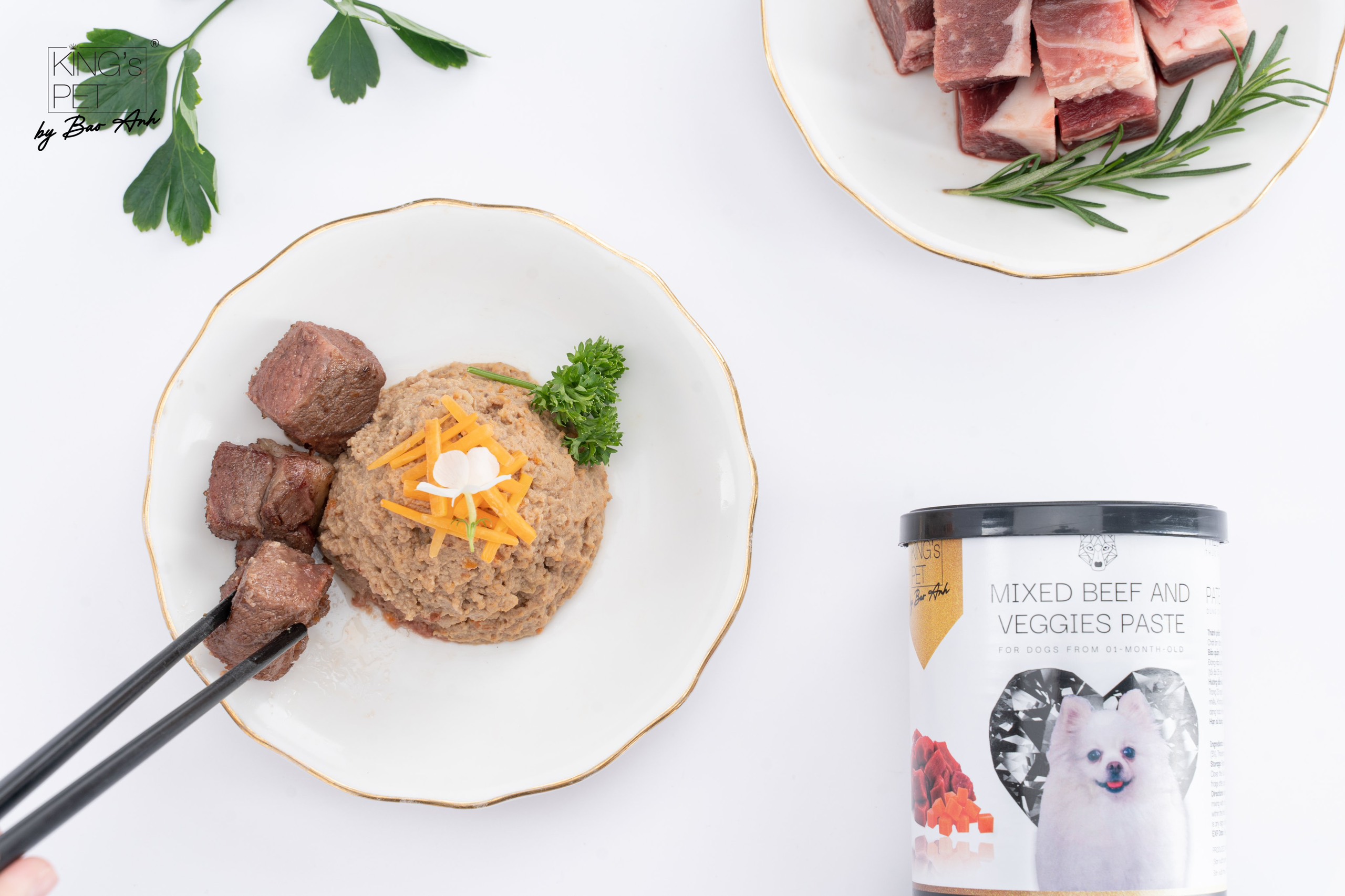 PATE KING PET CHO CHÓ MÈO LON 380g