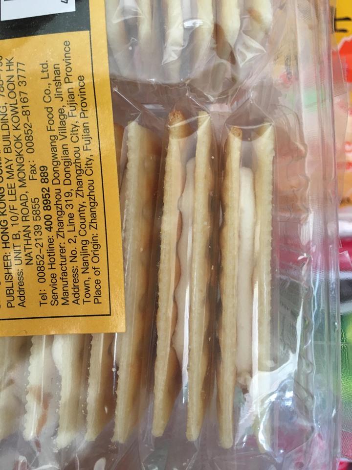 Bánh soda kẹp kem nhân phô mai