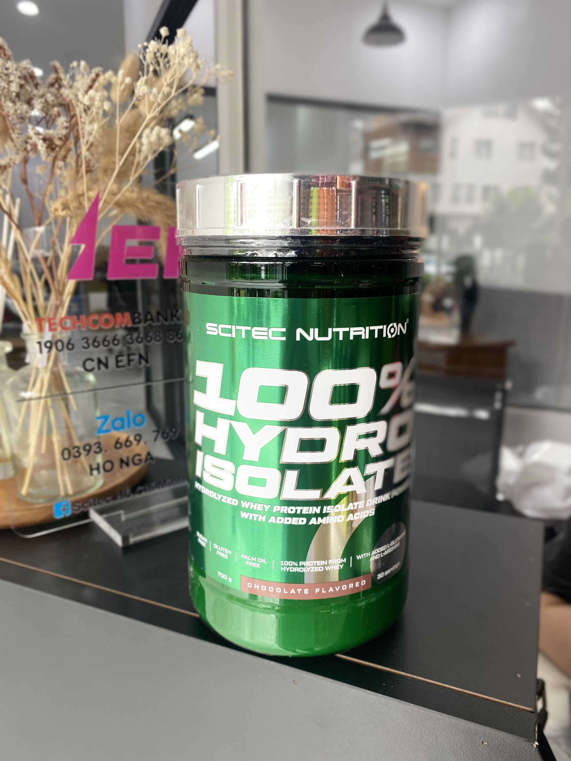 Whey Hydro Isolate Thủy Phân 100% Protein - Scitec Chính hãng