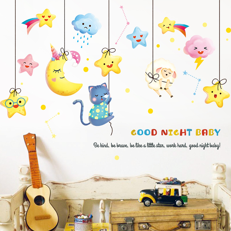 Decal dán tường goodnight baby HM92024