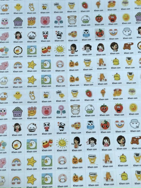 Sticker khen thưởng học sinh