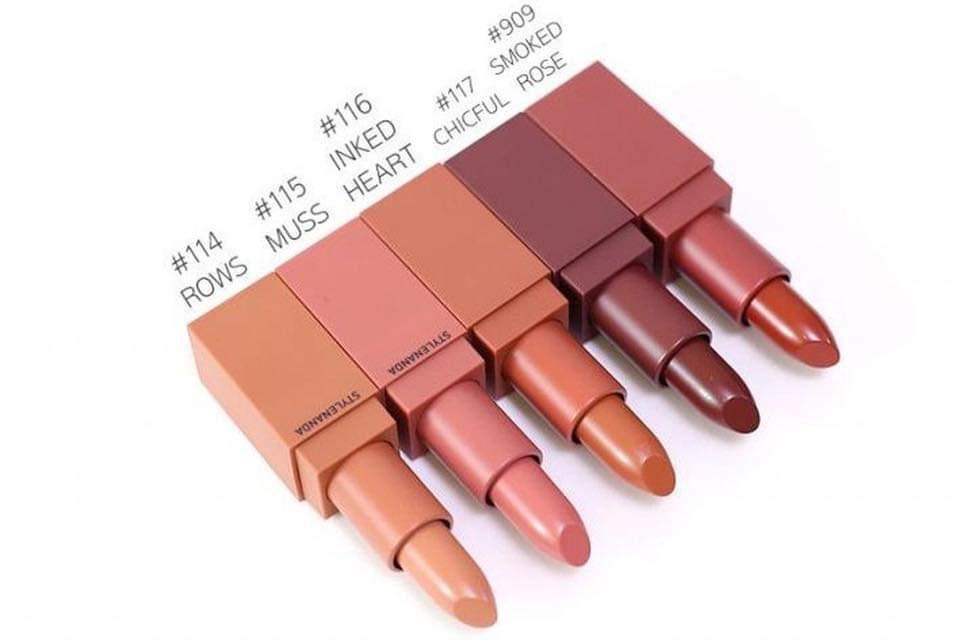 Combo 5 thỏi son mini tone nude