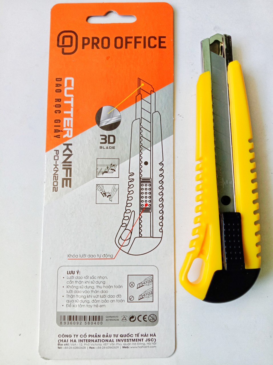 Dao Rọc Giấy Pro Office PO-KN202