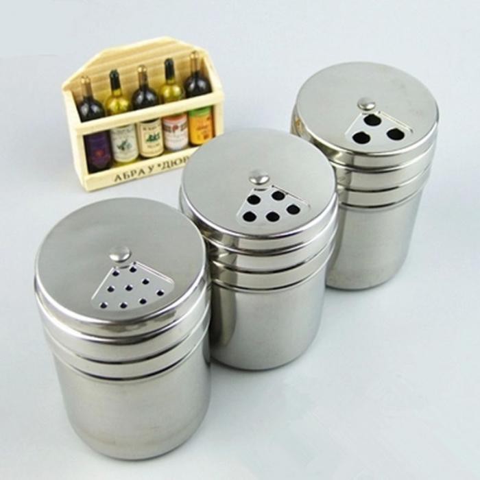 Hủ đựng tăm và đựng tiêu inox cao cấp
