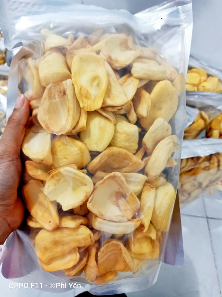 Mít Sấy Giòn - Túi Zip 250g - Đặc Sản Bến Tre