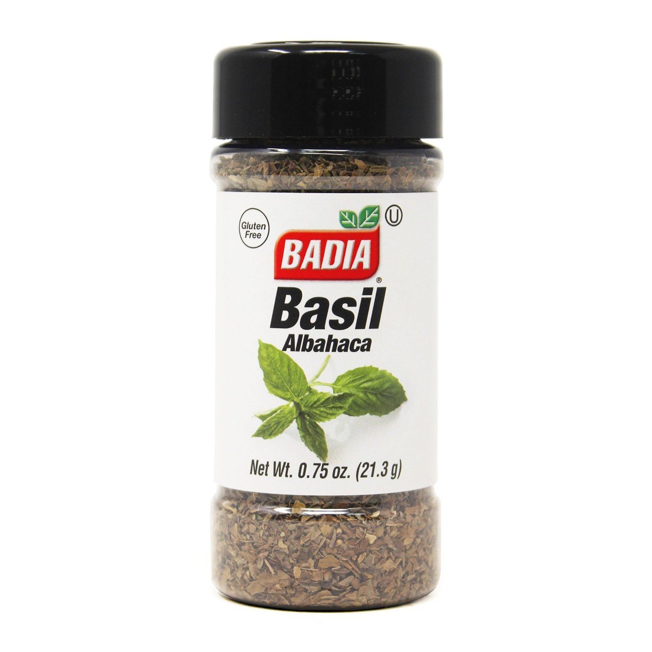 Lá húng quế khô hiệu badia basil leaves - hủ 21.3g