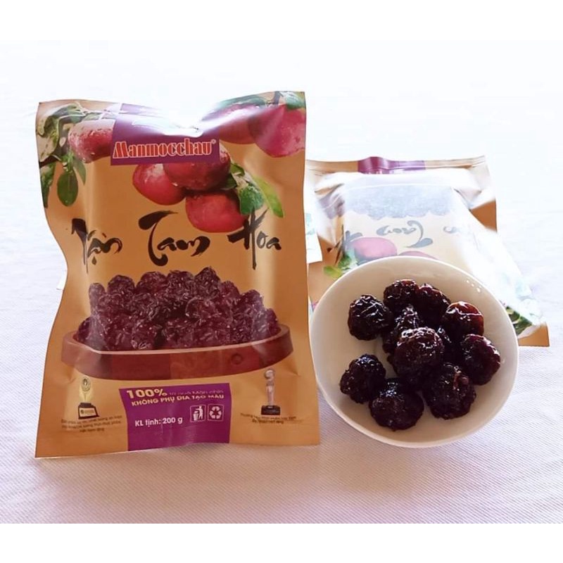 Mận tam hoa sấy dẻo gừng Mộc Châu 200gr