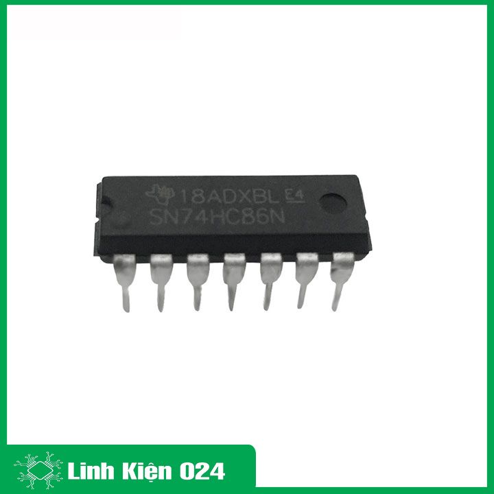 IC 74HC86 DIP14/SOP14 4 đầu vào độc lập