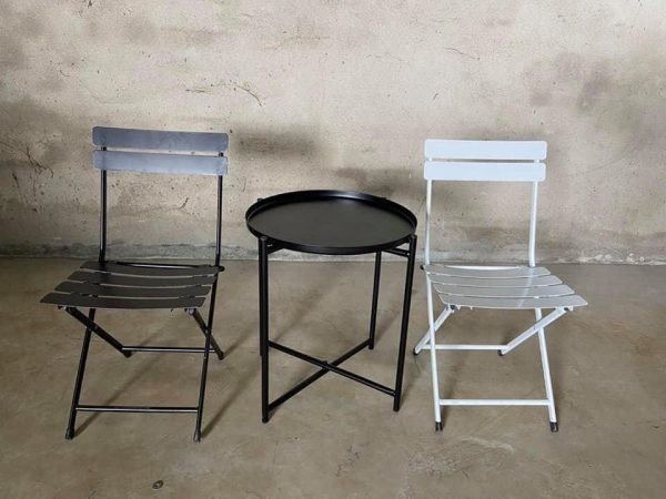 Bàn trà chanh , cafe xếp gọn bàn rời