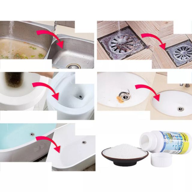 Bột Thông Cầu Cống Nghẹt Đa Năng