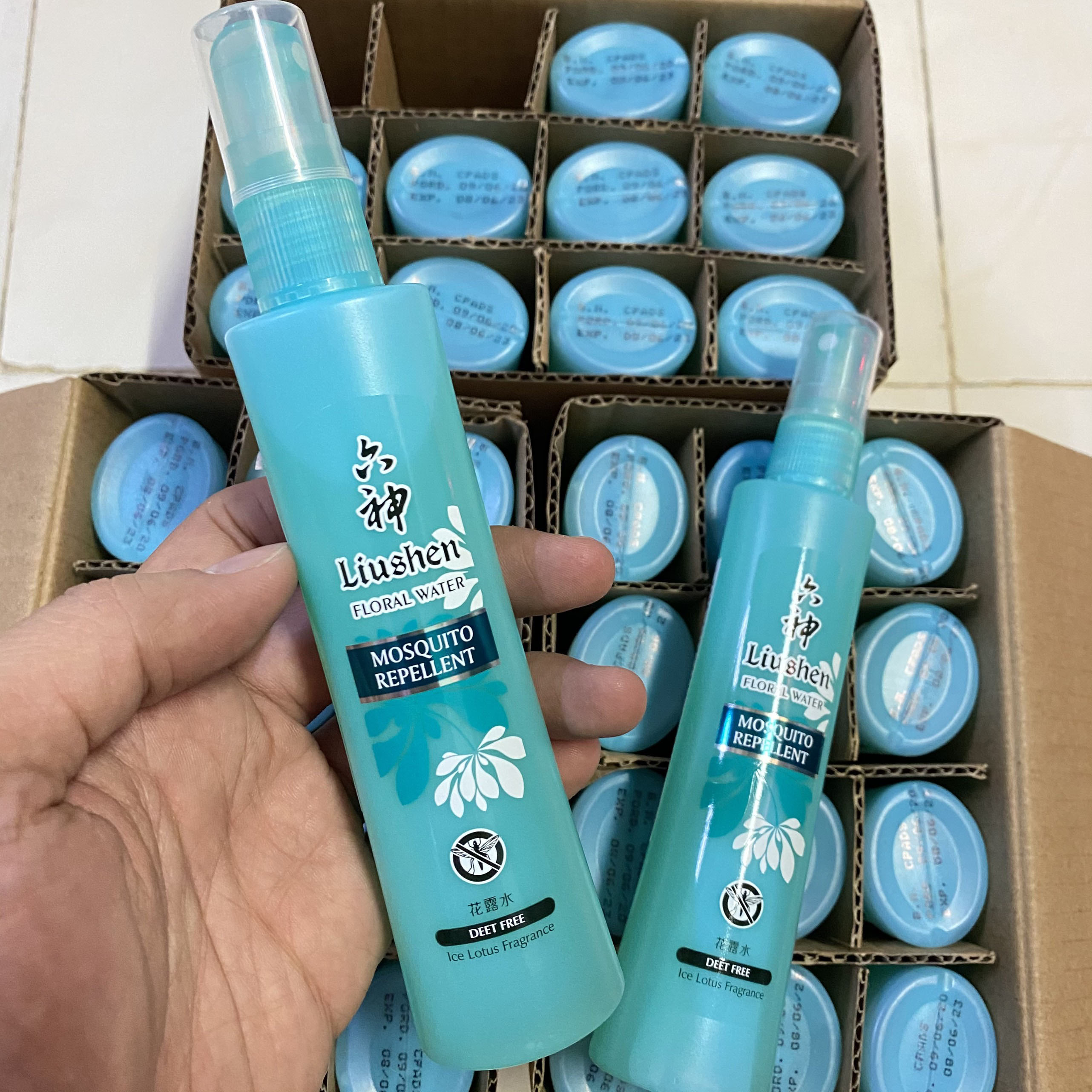 Chai Nước Hoa xịt chống muỗi đốt LIUSHEN 80ml