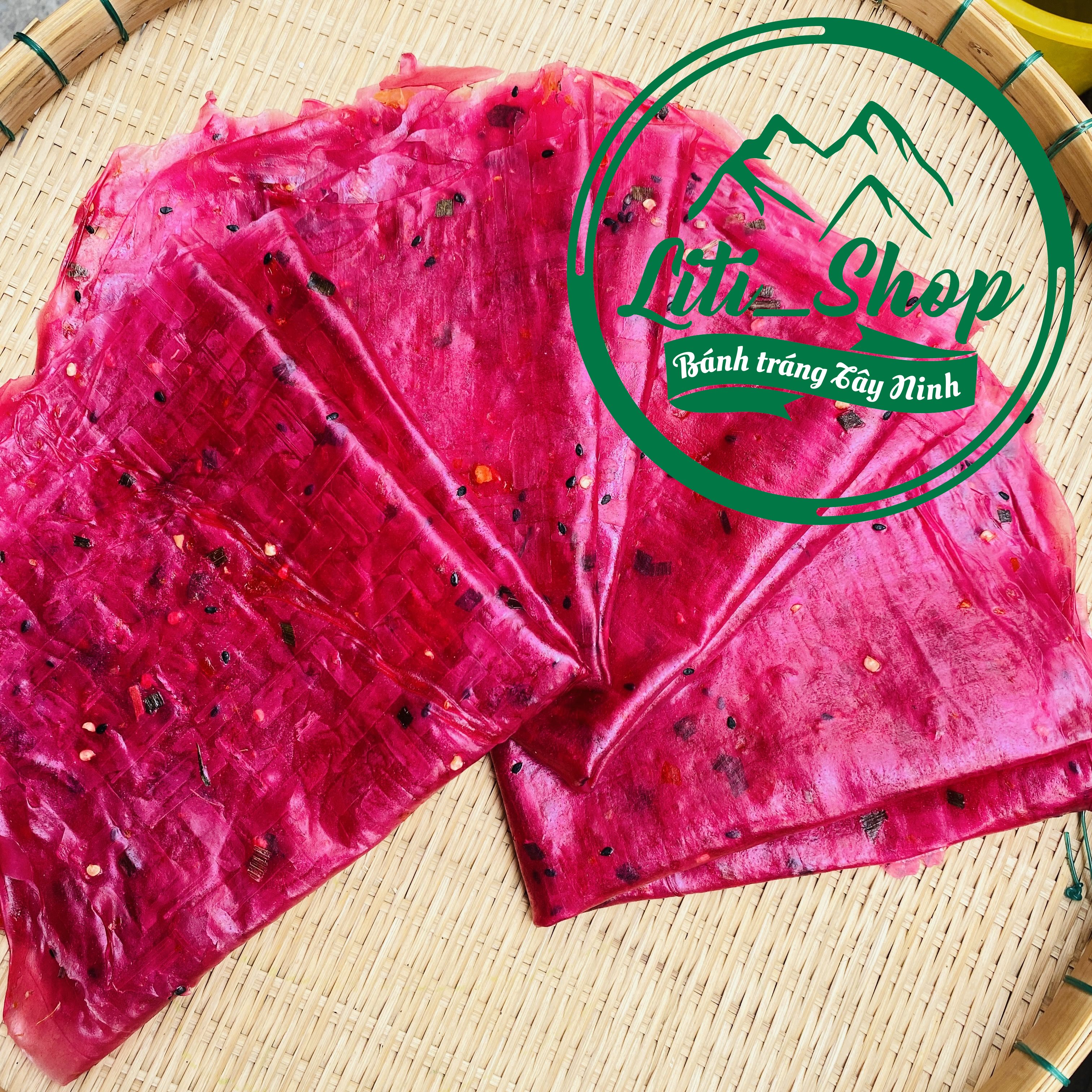 [500Gr] Bánh tráng dẻo tôm thanh long Tây Ninh
