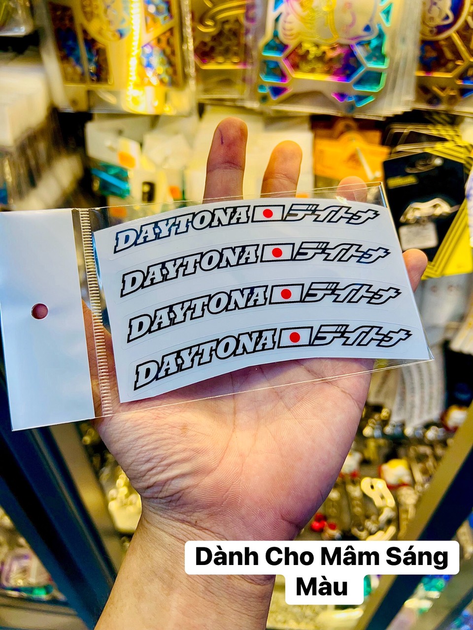 Tem Sticker Dán Bánh Mâm - Decal in UV