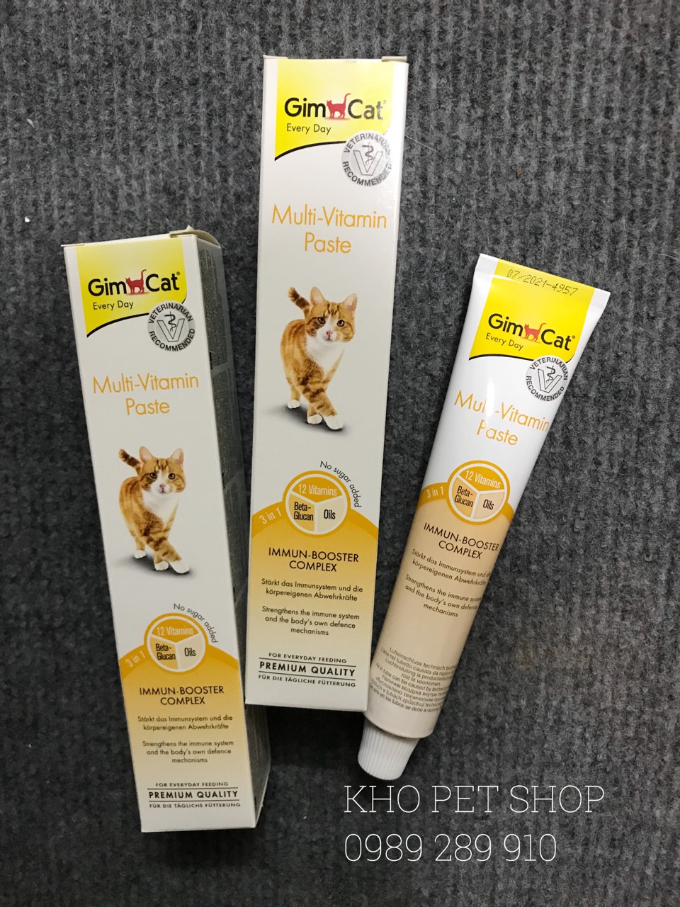 GimCat Multi-Vitamin Paste Bổ sung vitamin cho mèo