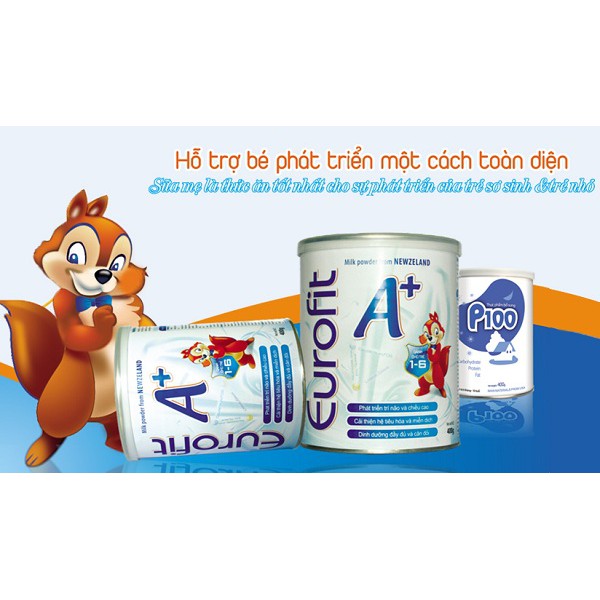 Combo 2 Lon Sữa Eurofit a+ Hộp 900g [Date 2026]