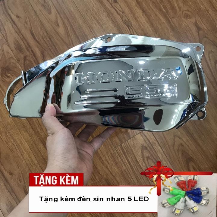 [MUA NHANH MUA NHANH TẶNG NGAY ĐÈN XI NHAN 5 LED] Ốp PÔ E gắn xe AIRBLADE 2013 đến 2016 - PCX 2014 và SH mode