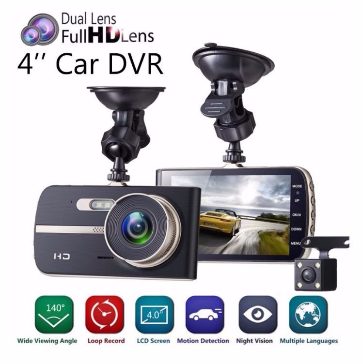 Camera Hành Trình Kiêm Camera Lùi FULL HD ELITEK 2590