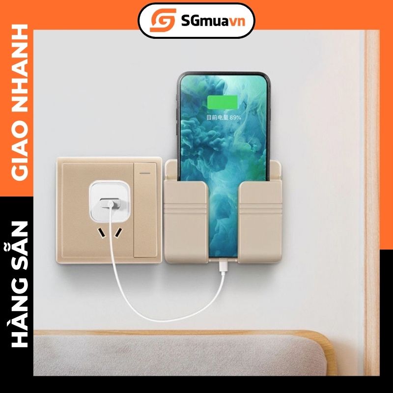 Kệ dán tường treo remote điện thoại di động