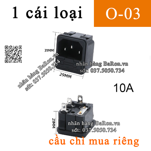 Ổ cắm 3 chân thay cho nồi cơm, ấm nước