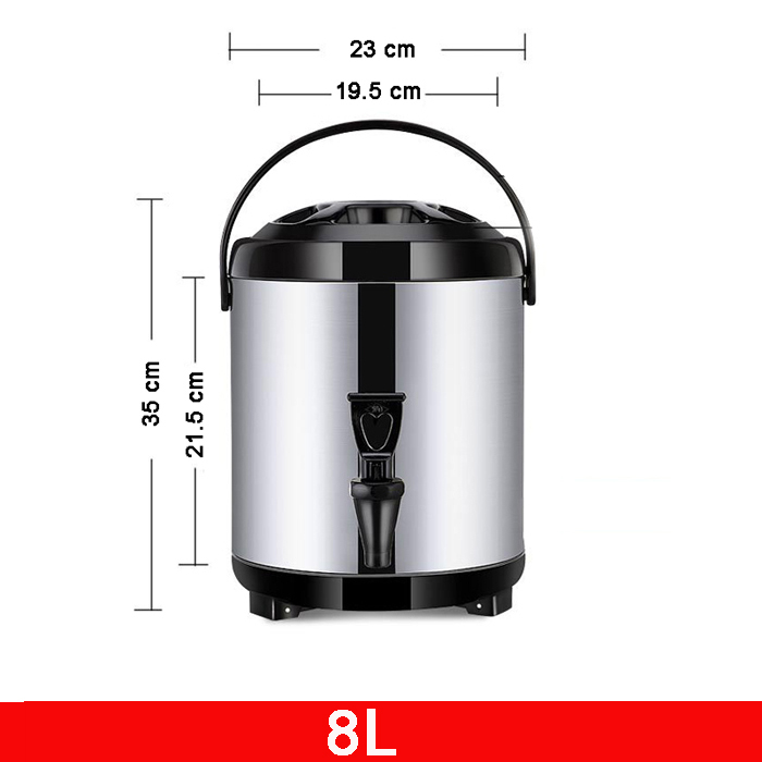 [HCM]Bình Ủ Trà Bình Giữ Nhiệt Trà Sữa Inox vntrade