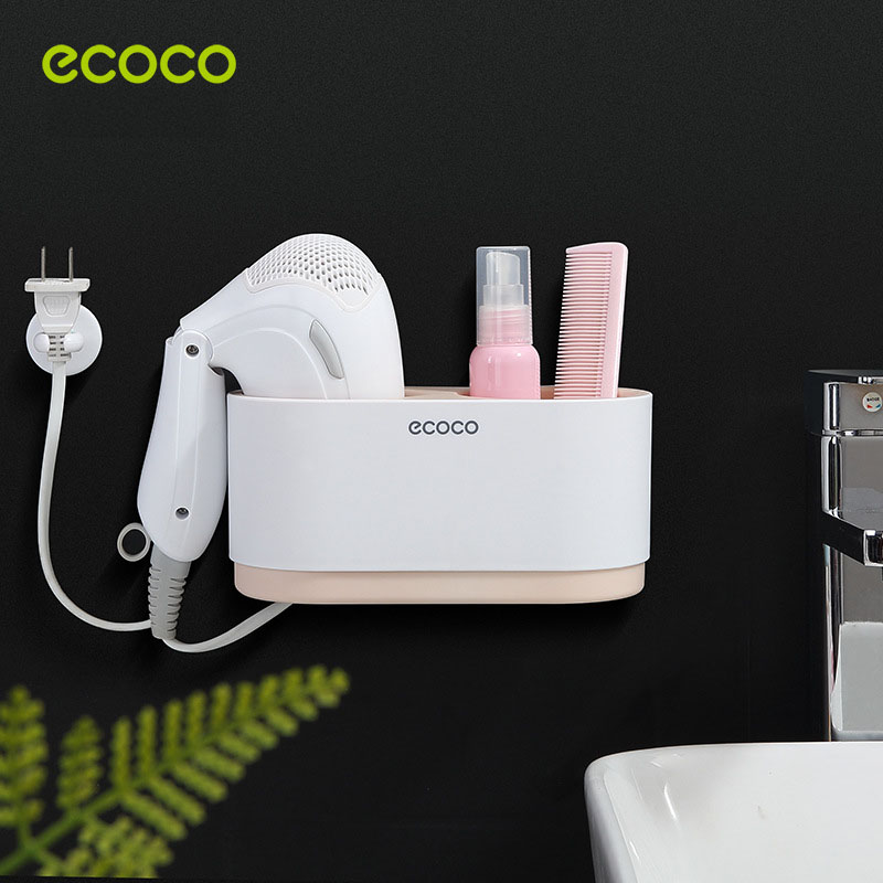 Kệ đựng , giá đỡ máy sấy tóc đa năng ECOCO E1811 (có 3 màu lựa chọn)
