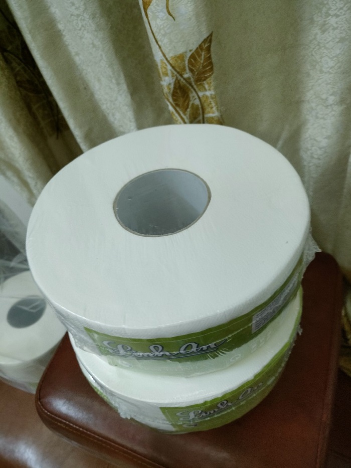 Giấy vệ sinh cuộn lớn cao cấp Linh An