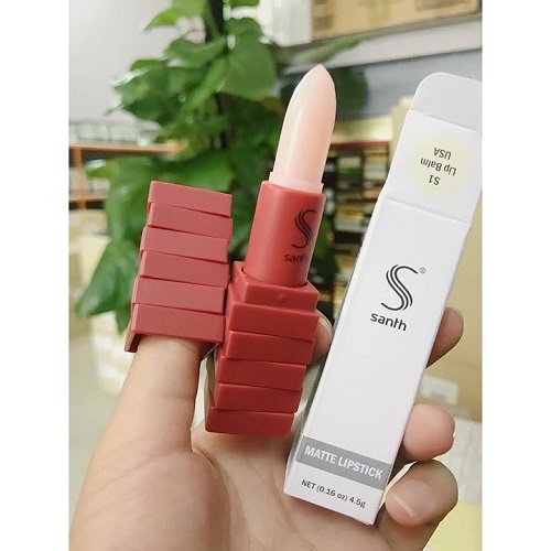 Son dưỡng môi santh có màu