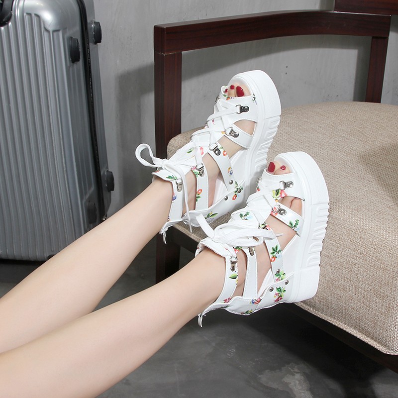 Giày Sandal nữ đế xuồng  S087T