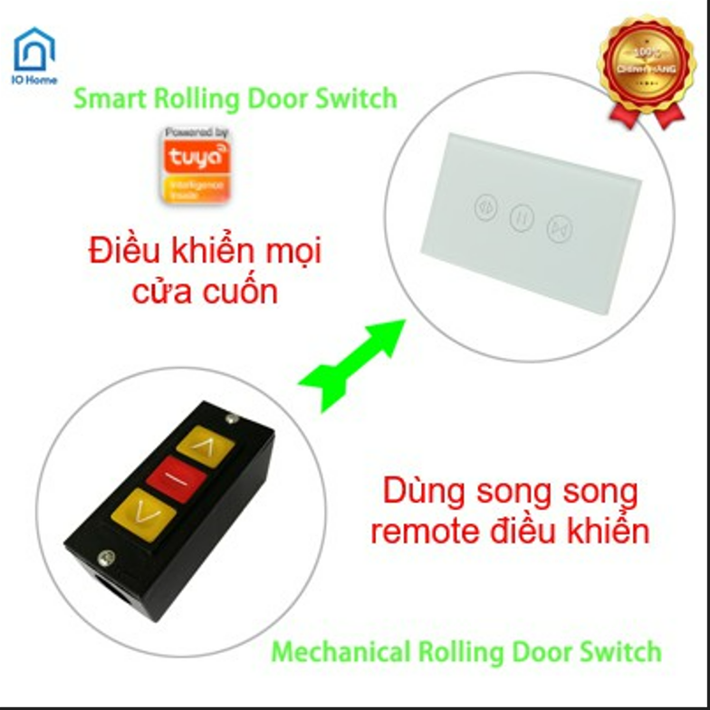 CÔNG TẮC CỬA CUỐN WIFI TUYA