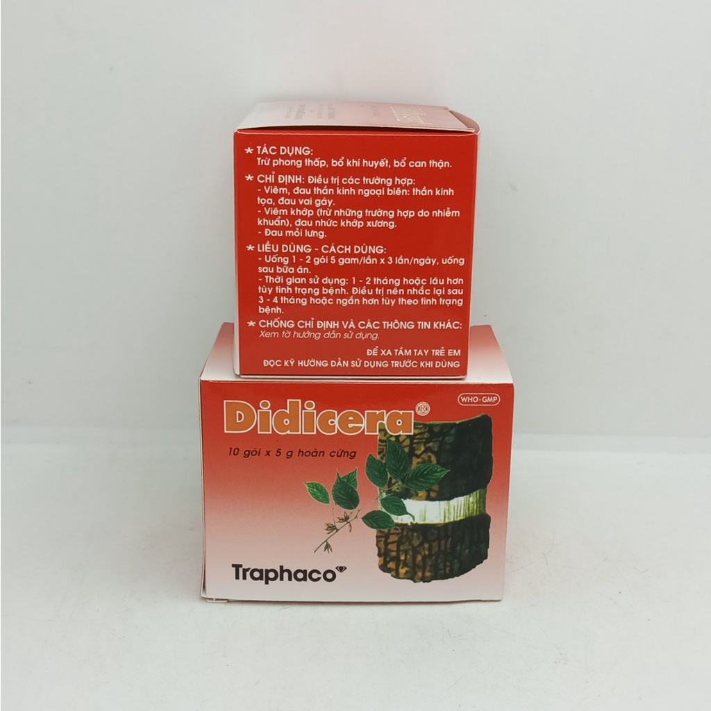 Didicera -  Hoạt Tang Ký Sinh Traphaco