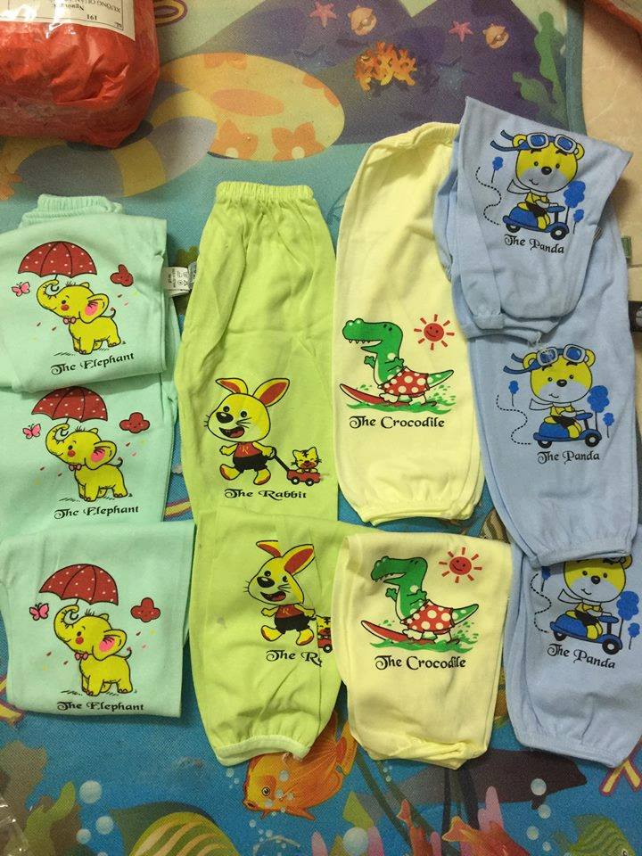 Quần chục Dài cotton cho bé  (combo 10 quần)