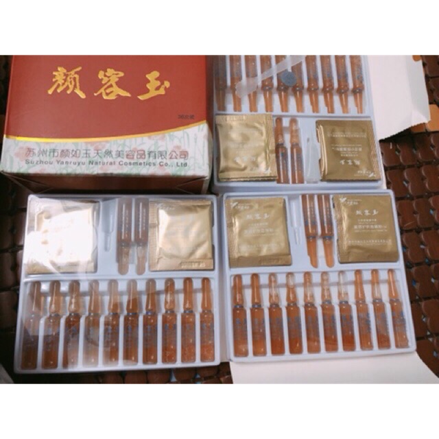 Mặt nạ Bộ 36 ống nhân sâm