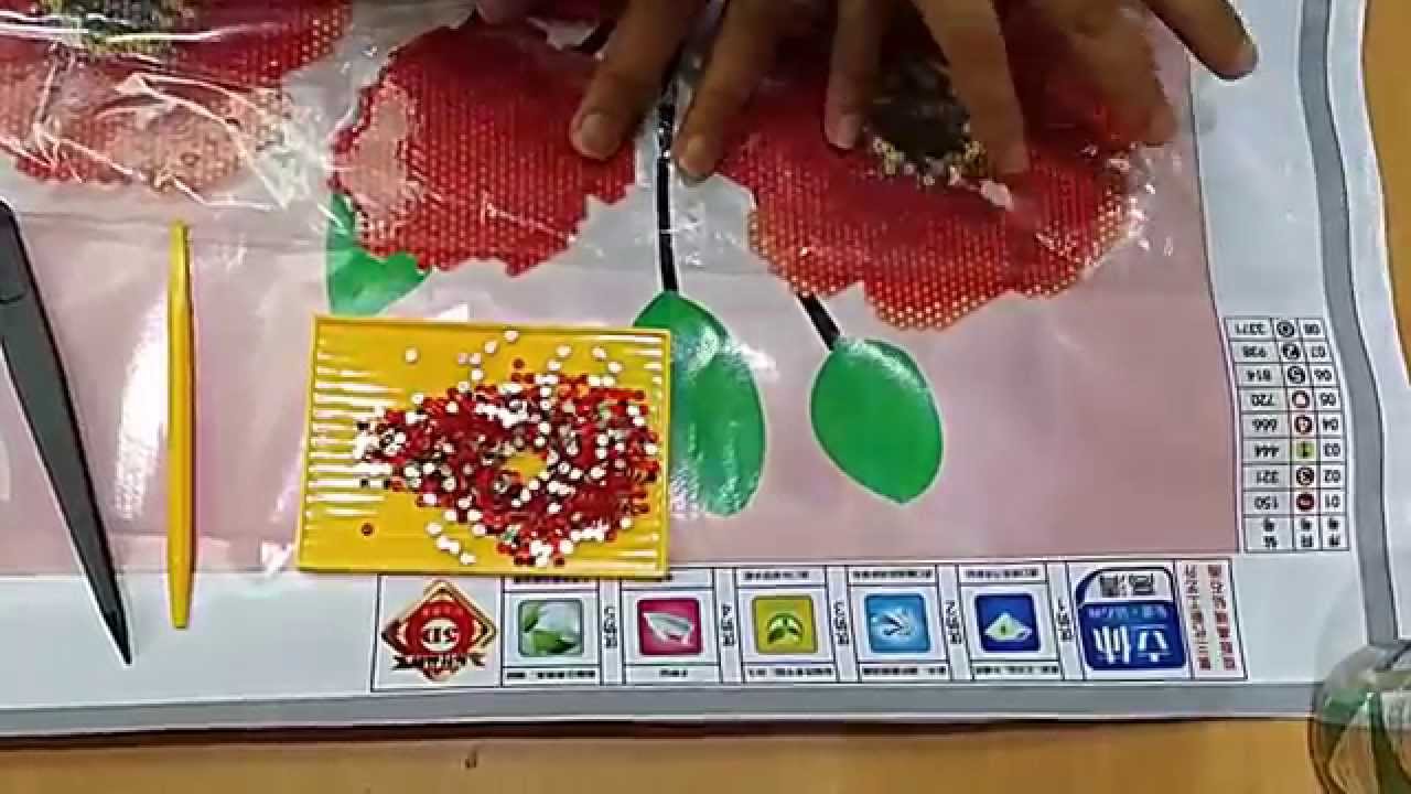 Tranh đính đá Cha mẹ DF309